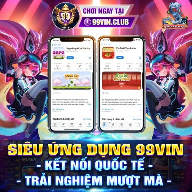 App 99 vin mượt mà, không chiếm nhiều dung lượng