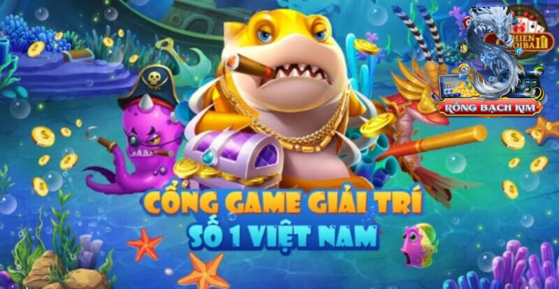 Game bắn cá tại cổng game khá hấp dẫn