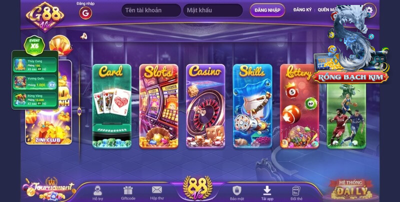 Tạo tài khoản để tham gia kho game khủng