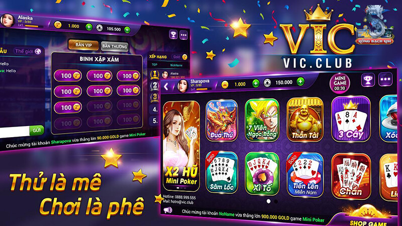 Game đánh bài đổi thưởng với tỷ lệ hoàn vốn cực cao