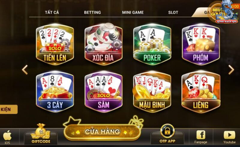 Kho game đa dạng, chất lừ không nên bỏ qua