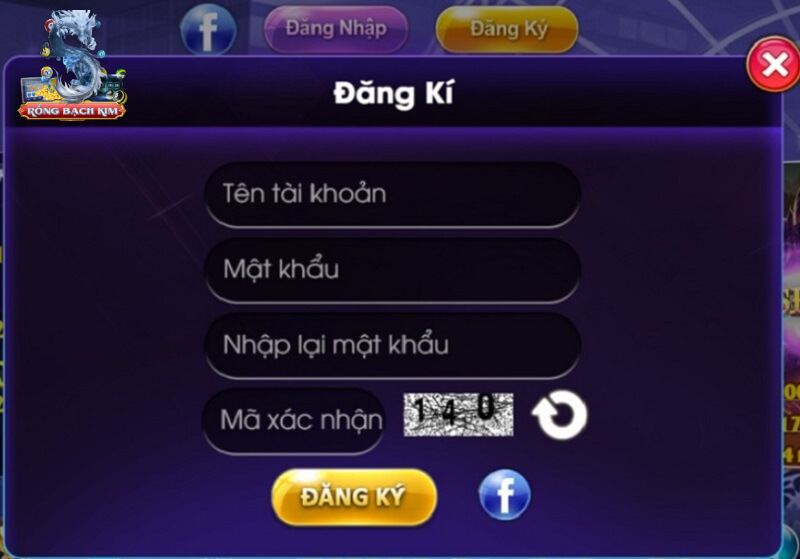 Lập tài khoản mới để khám phá cổng game